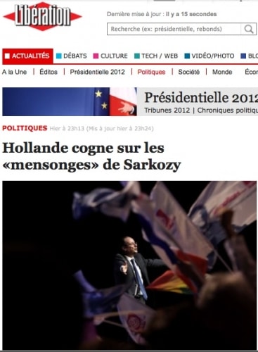 Sarkozy veut intimider Hollande, mais il n’y parvient pas !